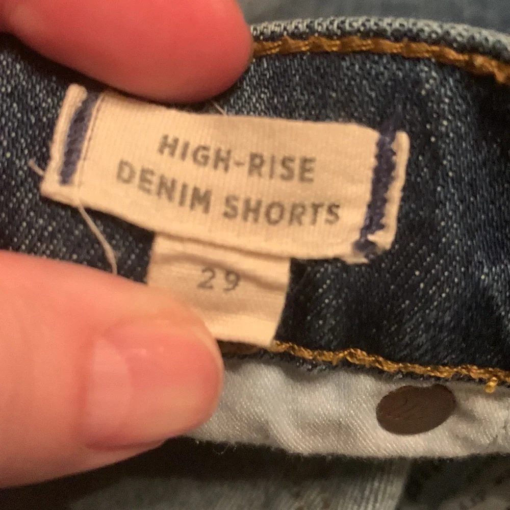 Madewell distressed raw